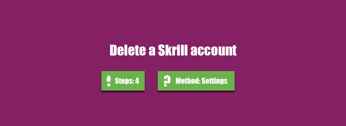 How To Delete A Skrill Account Accountdeleters